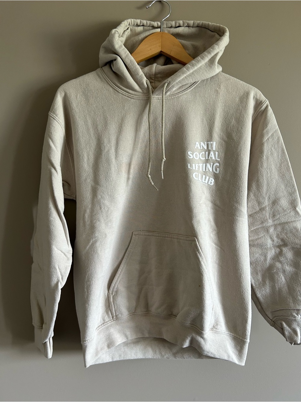 Bacon and Barbells Men's Hoodie - Beige
